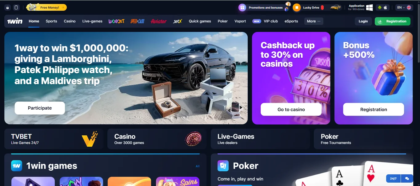 1win casino